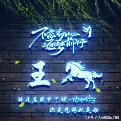 精选十几款微信姓氏头像,高端大气签名头像设计好了,快来看!