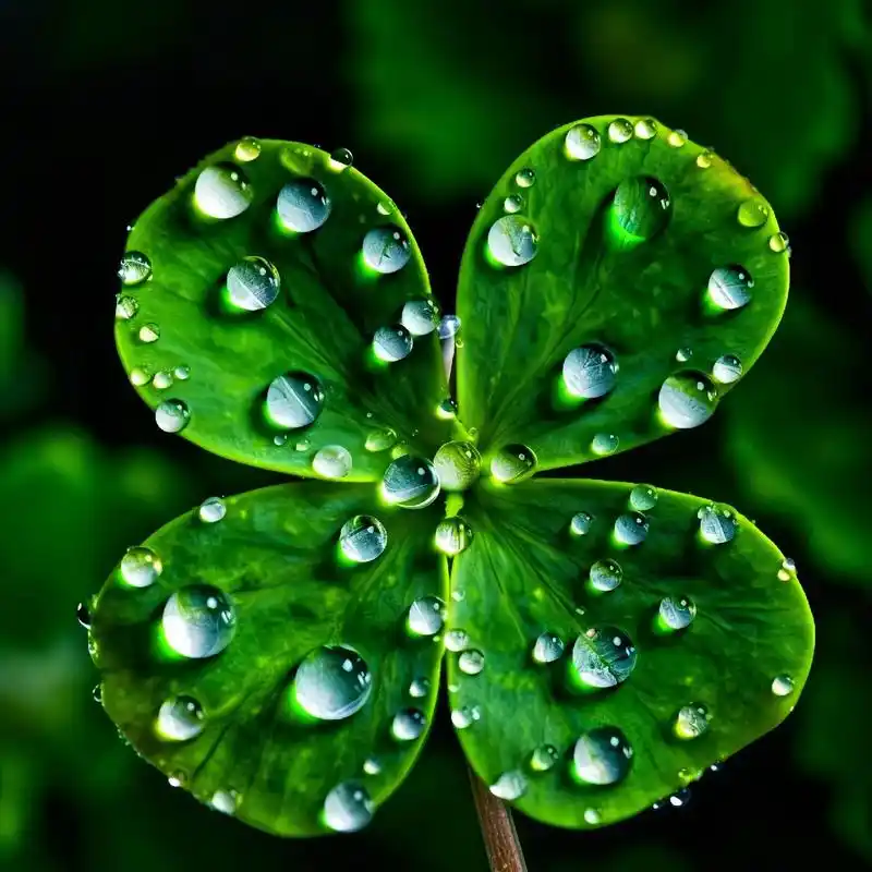 抖音头像系列之幸运草.小清新的幸运草,把幸运带给你#图文热点 - 抖音