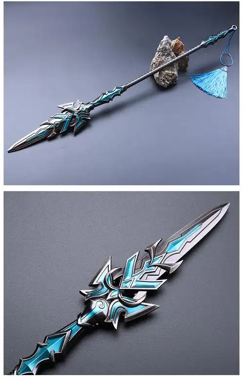 【京选好货】2022新款 斗罗大陆蓝银霸王枪一米超特大号唐三蓝鹰霸皇