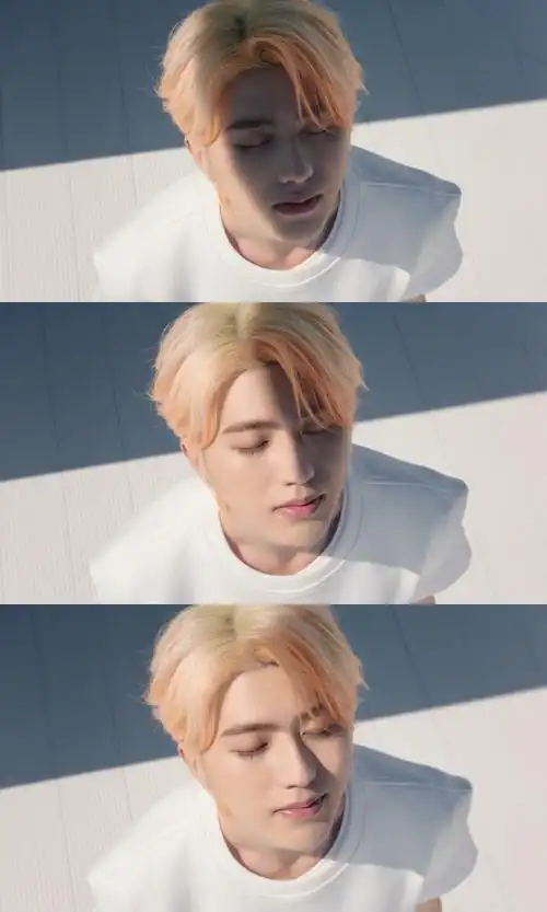 蔡徐坤海边氛围大片##蔡徐坤白衬衣海边造型