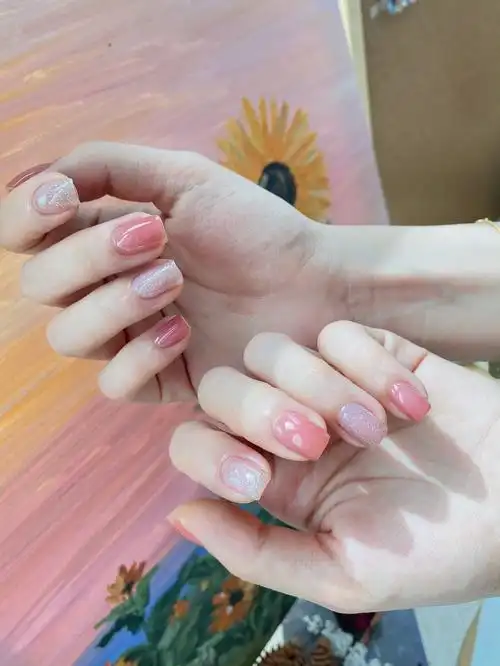 夏天美甲  #纯色美甲  新做的指甲子 爱了爱了