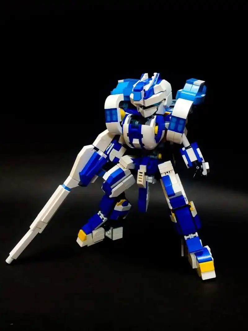 乐高三合一机甲～变形合体!