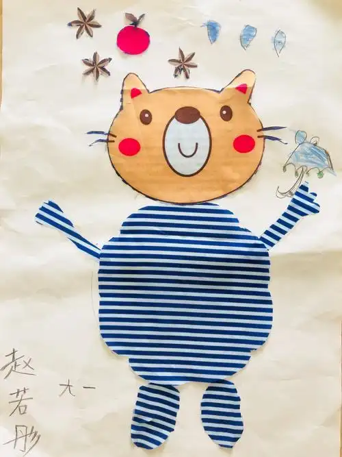 龙庭水岸幼儿园创意拼贴画评选大赛开始啦(2)