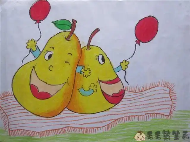 儿童8一12岁美术画简单