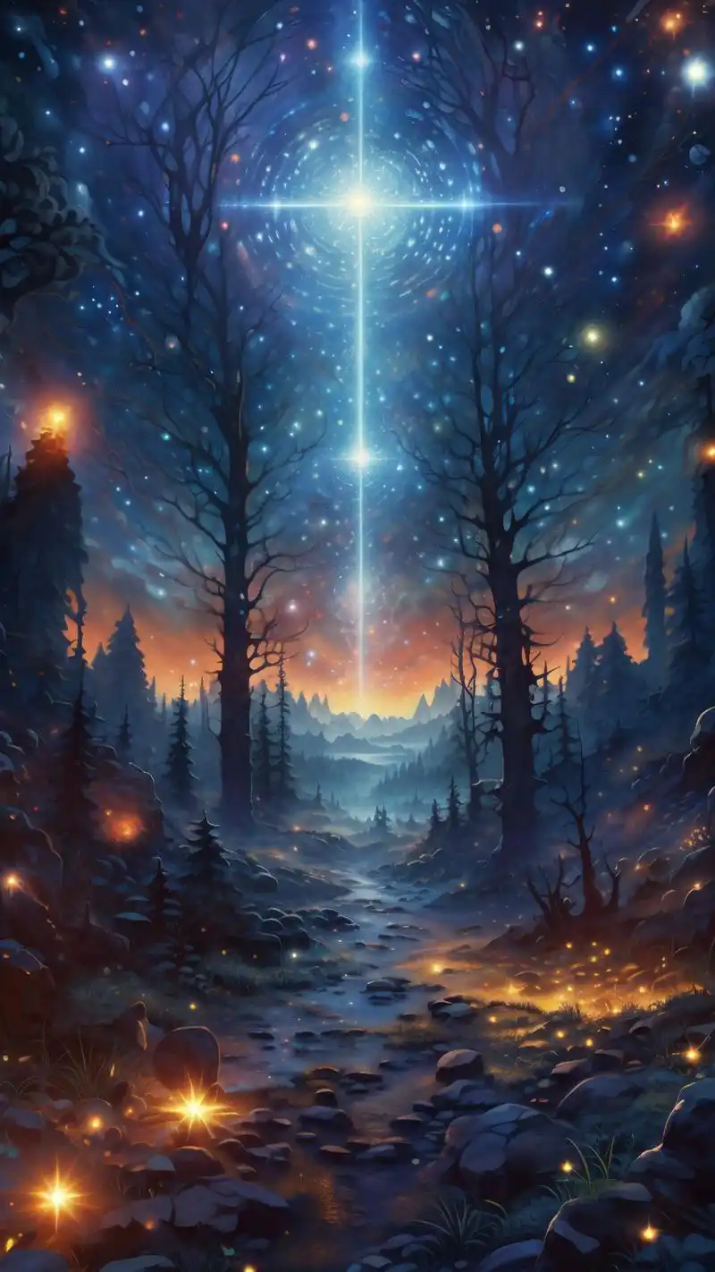 这次给大家带来的是一组绝美的高清星空锁屏壁纸(17736373