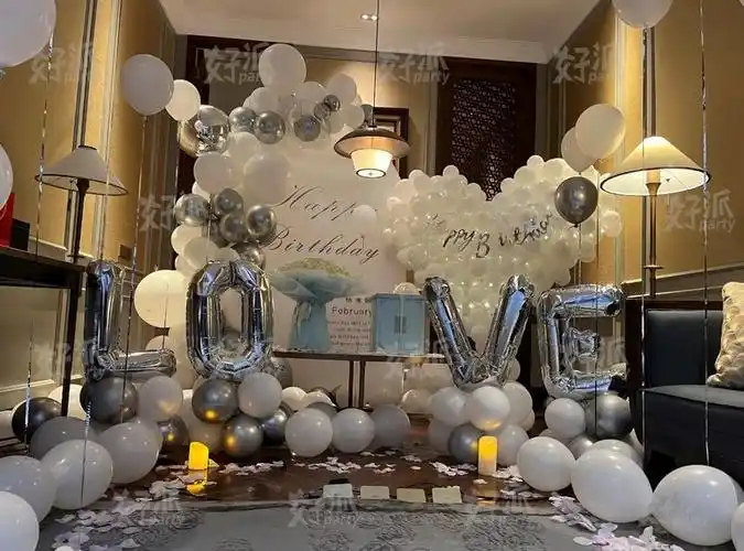 常州过生日怎么布置场景常州小型生日宴会现场布置案例图