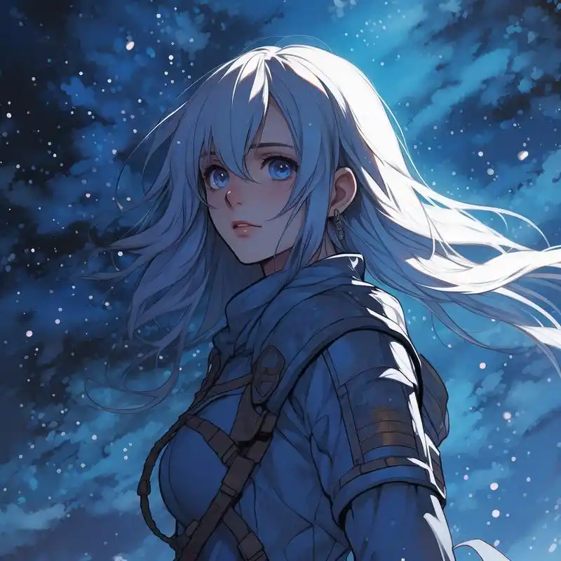 今天给大家带来一组高冷霸气的女生头像,以蓝色系为主调,展现出不一样