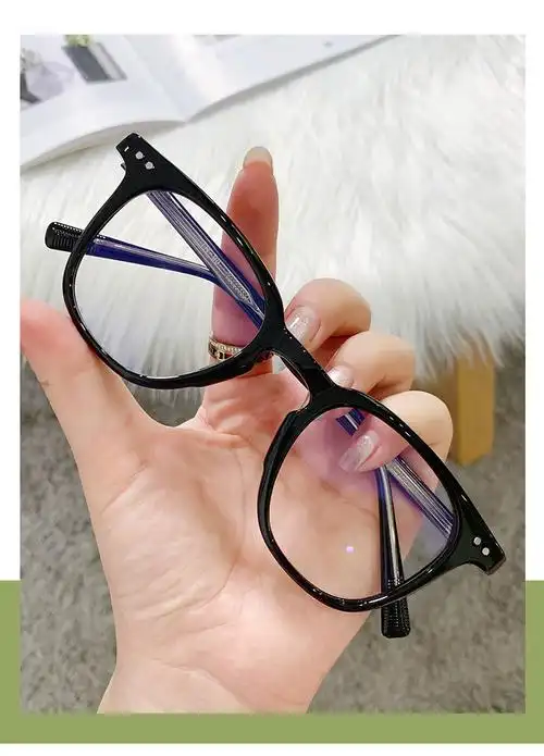 2021新款gm眼镜框lutt*同款板材插芯近视镜架素颜防蓝光平光眼镜