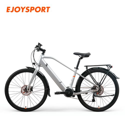 易骑运动lc02电动助力自行车成人通勤车26寸助力车9速碟刹