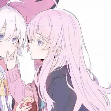 两人一人一张可爱卡通闺蜜头像高清闺蜜头像图片大全