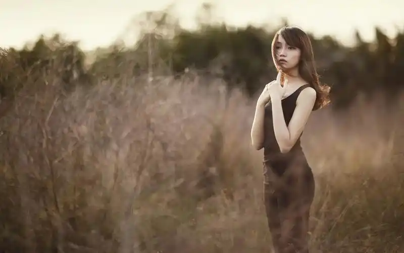 森系唯美意境女生写真