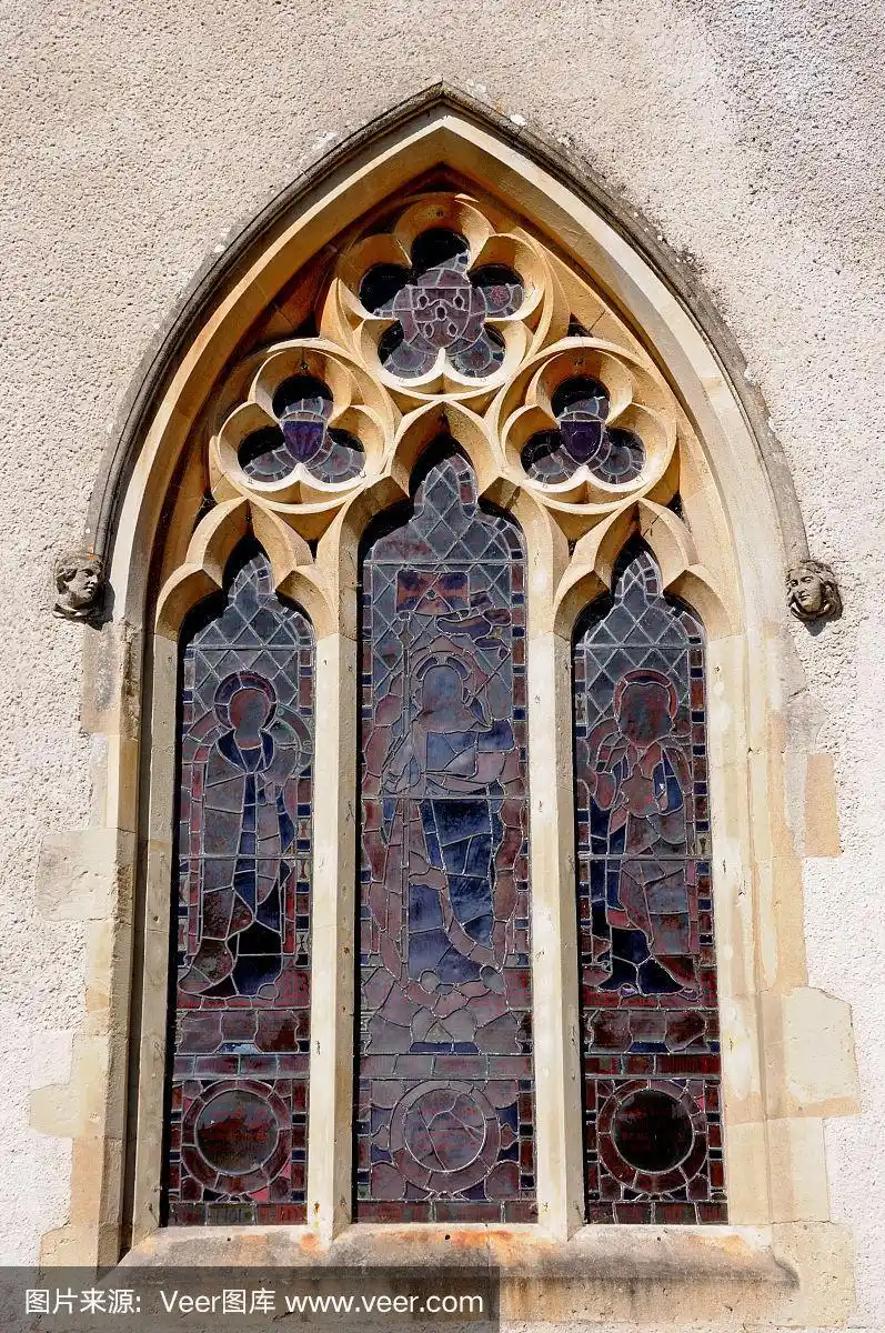turville教堂窗户.