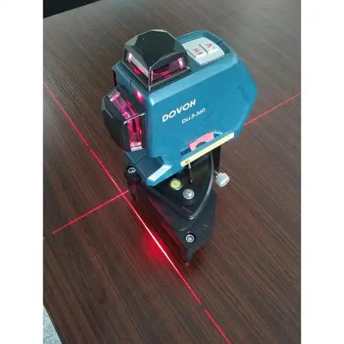 dovoh度维12线水平仪 打点水平仪 抹灰打点贴墙仪 博世贴墙仪同款