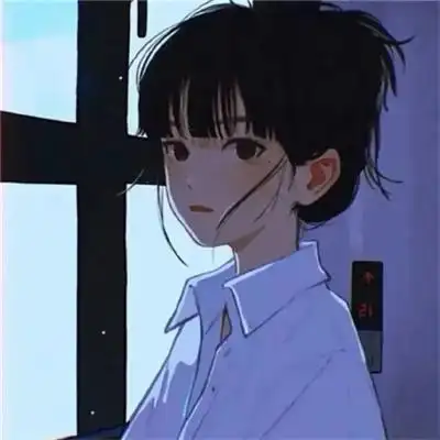 清新淡雅忧伤微信韩漫女头_动漫头像_美头网