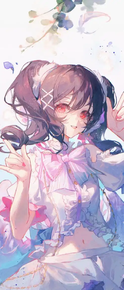 二次元少女##插画壁纸##小清新##小仙女