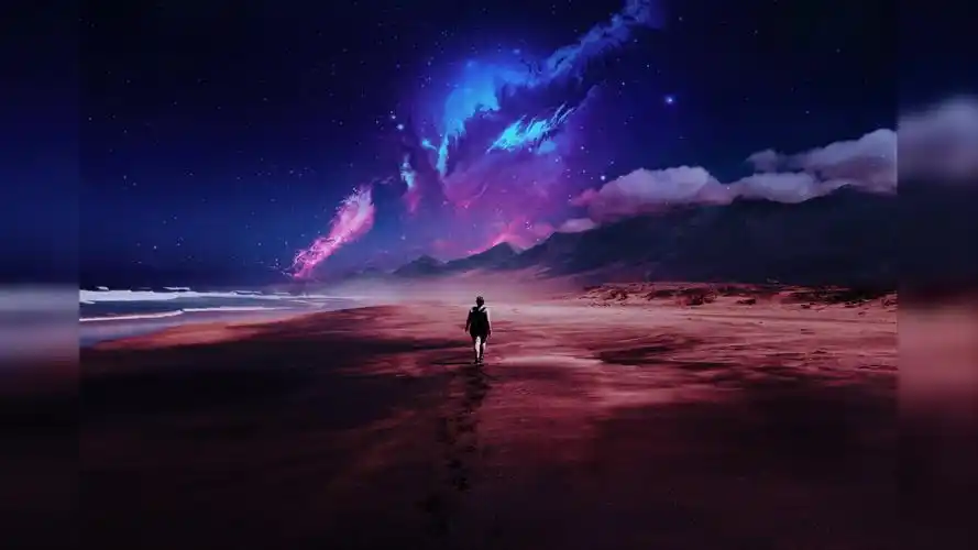 梦幻星河mac动态桌面壁纸