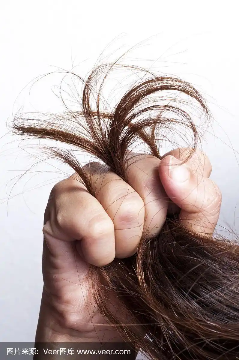 抓头发