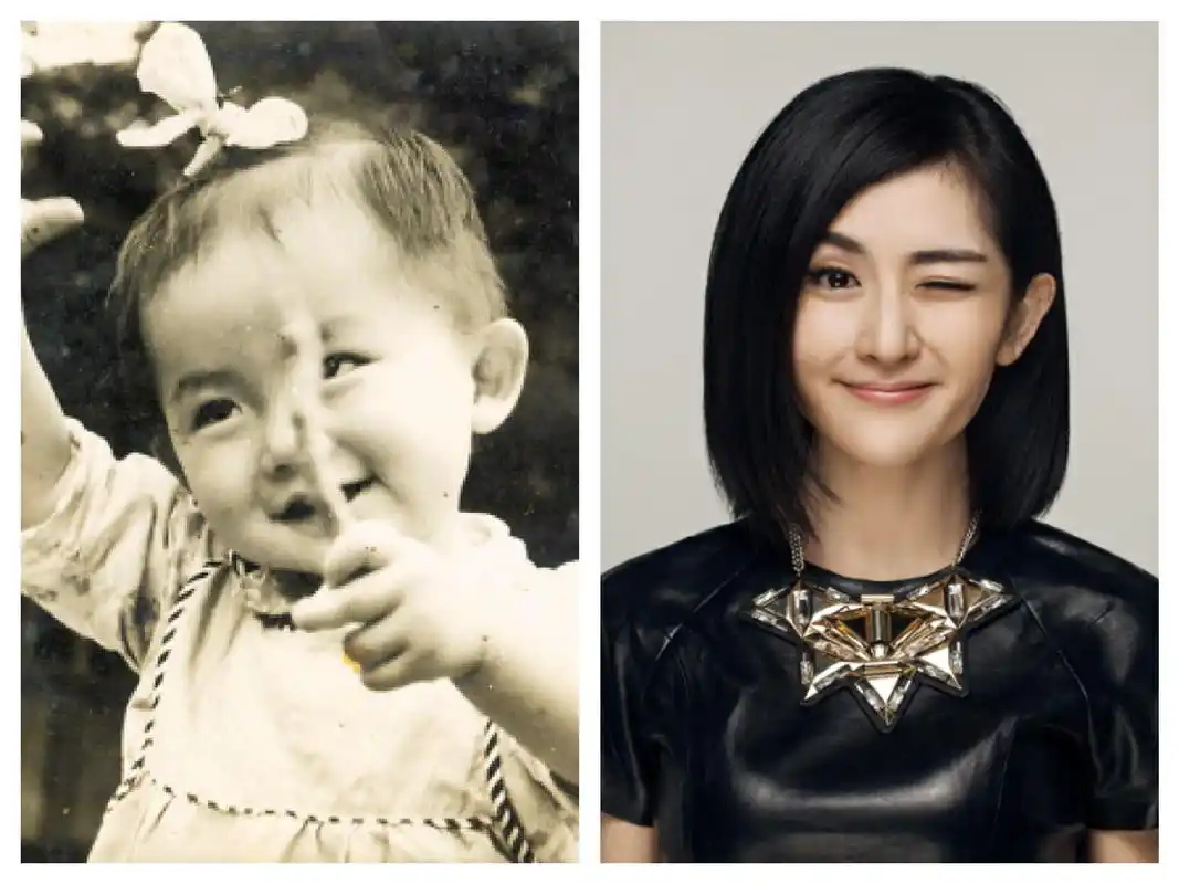 2014》曝明星呆萌童年照 吴奇隆哈林谢娜齐中枪