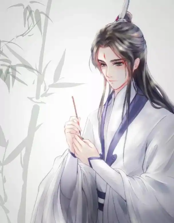 古风插画,风华正茂美少年