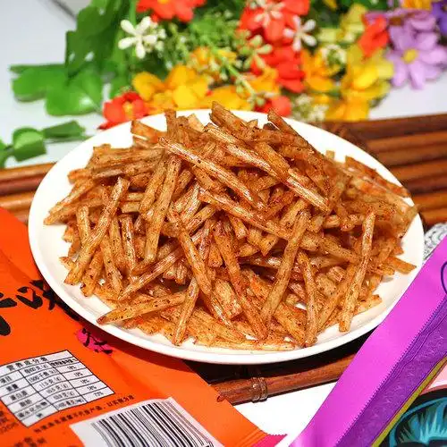 香铛铛酒鬼手撕牛肉味辣条五角包8090后怀旧麻辣味素食儿时零食