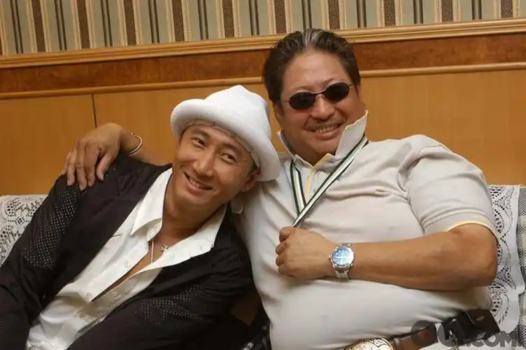 洪金宝与儿子洪天明.