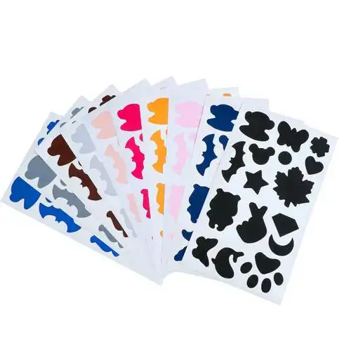 羽绒服补丁贴布贴黑色免缝自粘无痕高端补衣服贴修补修复破洞贴花