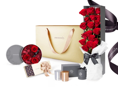 许愿玫瑰经典水晶诺誓礼盒