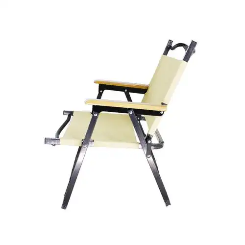 xlbike户外折叠椅钢管椅野营露营休闲椅便携可折叠沙滩椅黑色black加