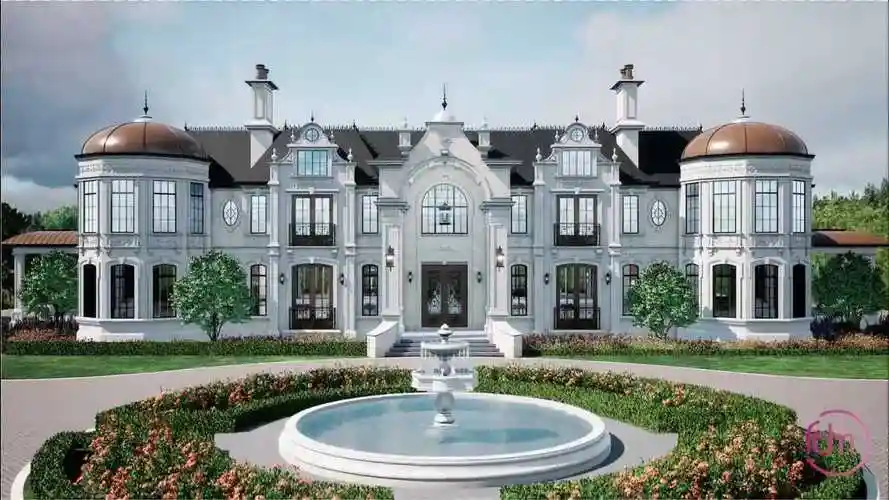 宫殿式豪华别墅内外实拍_腾讯视频