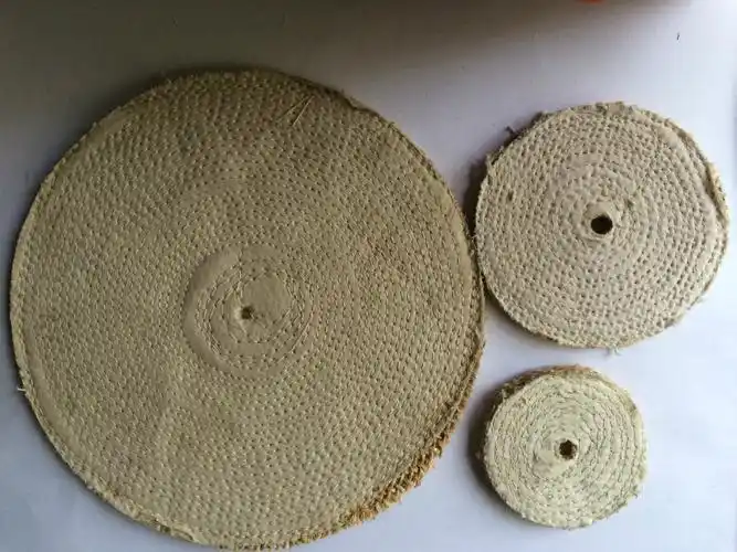 批发300*麻布轮 12寸麻布抛光轮 剑麻轮 不锈钢专用抛光轮 棕丝轮