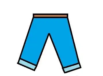 裤子简笔画如何画