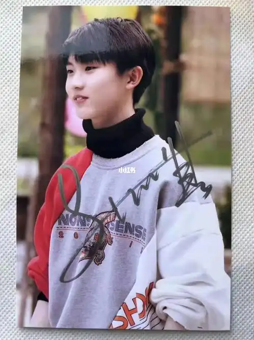 78时代少年团马嘉祺 亲笔签名照_时代少年团_马嘉祺_时代少年团