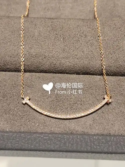 蒂芙尼笑脸  #钻石项链  #晒晒我的tiffany  #tiffany笑脸项链