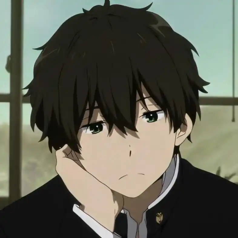 「第84期」动漫男头:冰菓折木奉太郎无水印男生头像