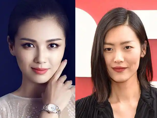 刘涛和钟楚曦都是高颧骨,为什么刘涛不如钟楚曦的脸高级更局促?