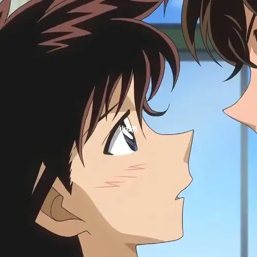 名侦探柯南#黑羽快斗中森青子#黑羽快斗#中森青子#情侣头像#怪盗基德