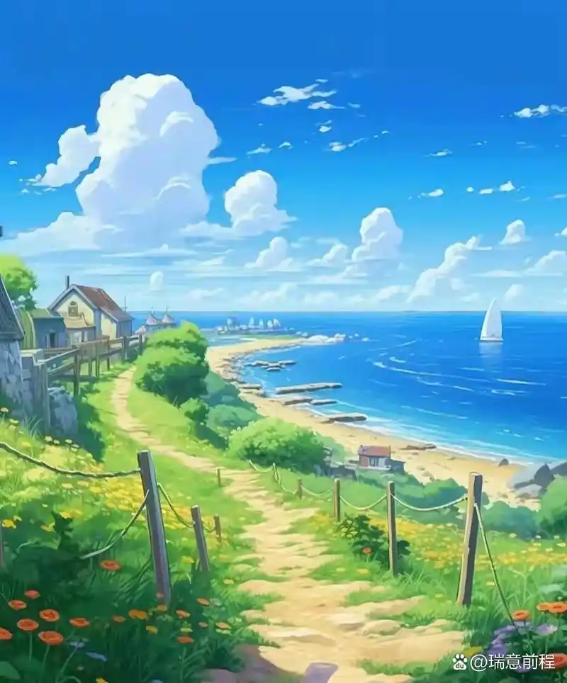 宫崎骏治愈风格.