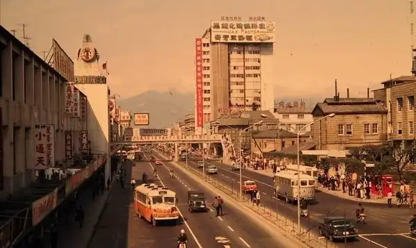 1/10 老照片,70年代的台湾街头