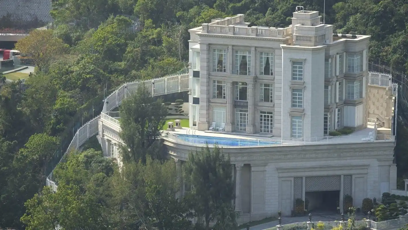 图为一名美国富翁在香港购买的豪宅. 转载