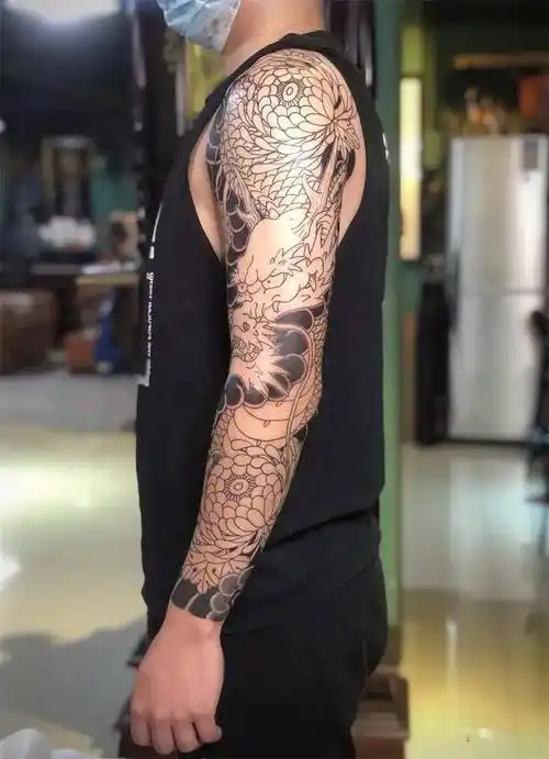 南流云鹤刺青2020作品