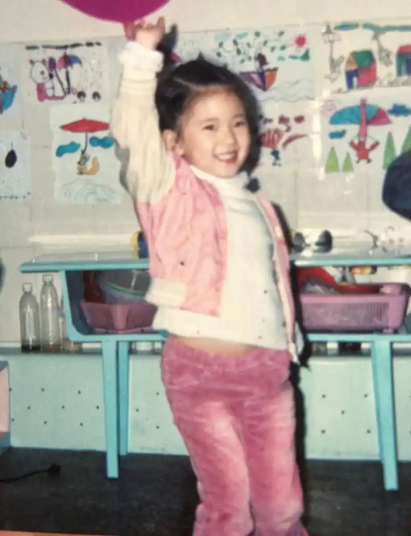 赵露思童年的照片,可爱迷人!#图文妙笔计划