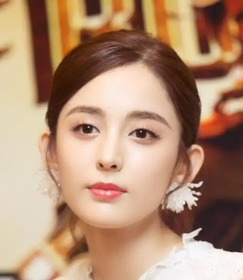 一组古力娜扎的脸部特写每一个角度都好完美