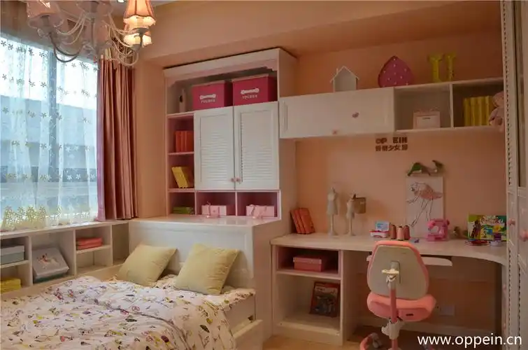 作品标题女孩房间装修效果图青少年房设计