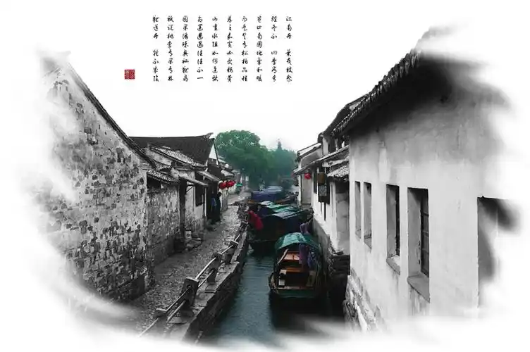 水墨江南_风景_poco摄影