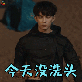 好几天不洗头了动态图_可以好几天不洗头了表情包gif动图下载_soogif