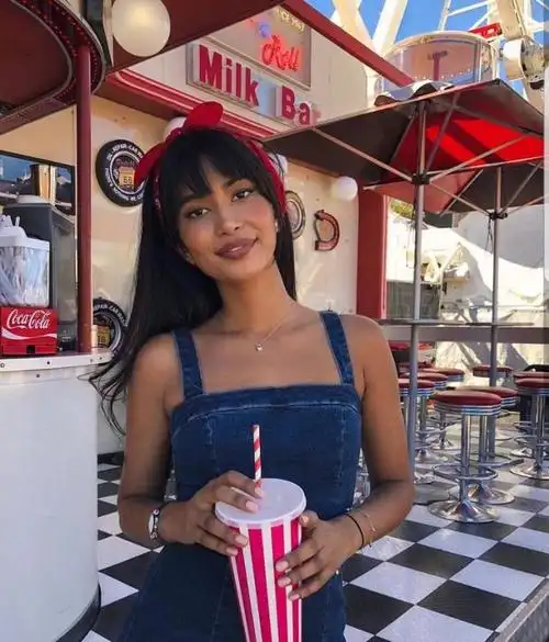 ins时尚博主mishti rahman,巧克力肤色a爆了!