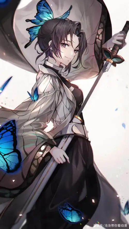 鬼灭之刃壁纸:看似强势的虫柱,竟然经历了亲人离世的痛苦回忆