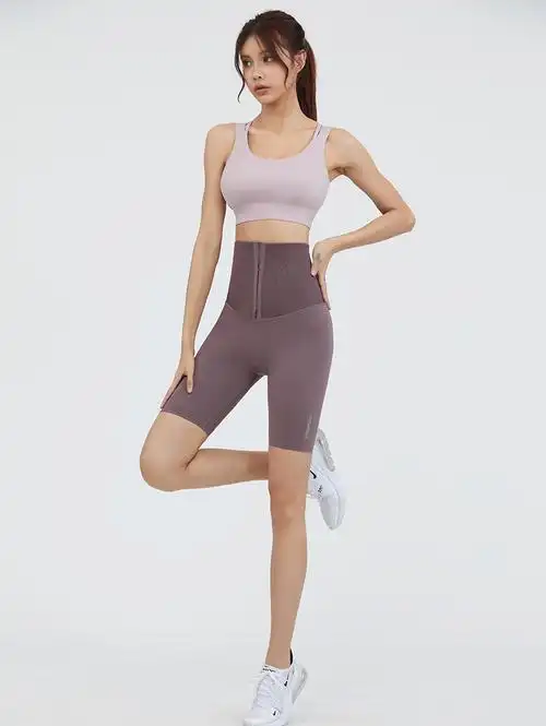 耐克瑜伽裤女夏新款五分紧身裤提臀跑步健身高腰收腹训练运动短裤