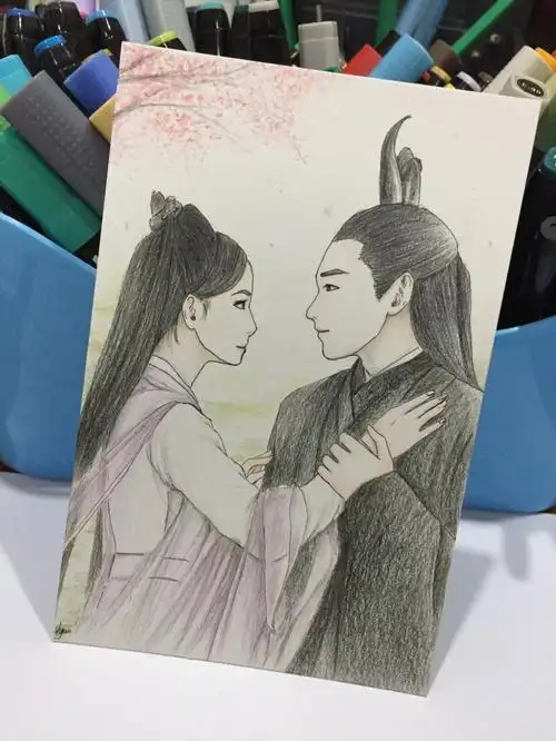 三生三世十里桃花,白浅和夜华.