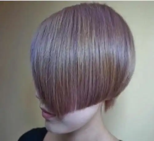 沙宣不对称发型